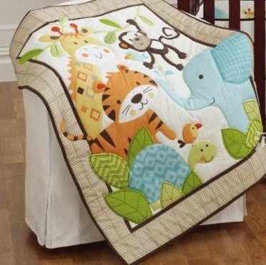 Comfortabele en ademende baby dekbedbedden sets collecties voor meisjes kinderkamer