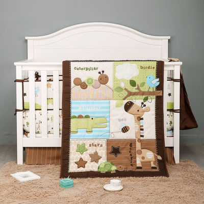 Comfortabele en ademende baby dekbedbedden sets collecties voor meisjes kinderkamer