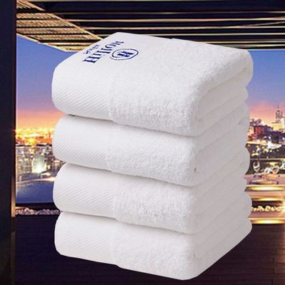 Gepersonaliseerde 100% puur katoenen handdoeken met hoge waterabsorptie perfect voor thuis en hotel