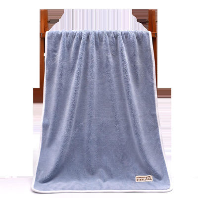 Donkere koraal fluweel BH 80 * 150cm rechthoekig Grootte met waterabsorptie en snel drogen