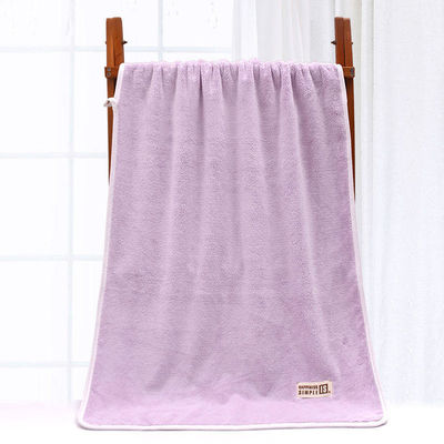 Donkere koraal fluweel BH 80 * 150cm rechthoekig Grootte met waterabsorptie en snel drogen