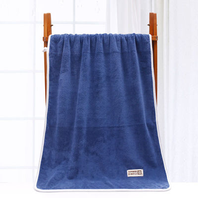 Donkere koraal fluweel BH 80 * 150cm rechthoekig Grootte met waterabsorptie en snel drogen