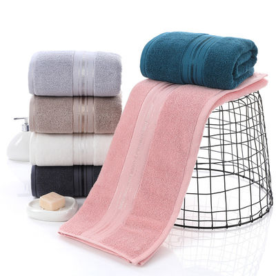 Solid Pure Cotton Beach Bath Towel Verdikte Huishoudelijke Grote Handdoek voor het gemak