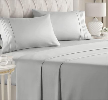 400TC katoen polyester hotelbedden voor bruiloft Vierdelige set vereisten