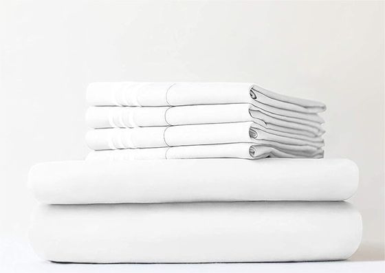 400TC katoen polyester hotelbedden voor bruiloft Vierdelige set vereisten