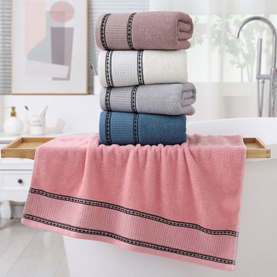 Donkere kleuren volwassen beha voor duurzame douche en badhanddoeken 0.4g reclamehanddoeken
