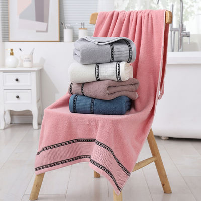 Donkere kleuren volwassen beha voor duurzame douche en badhanddoeken 0.4g reclamehanddoeken