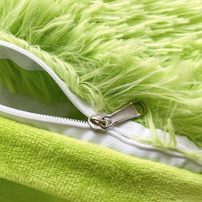 Plüssige Shaggy Velvet Fluffy beddekbedden in multi-kleurig luxe ontwerp