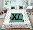 Luxe modeontwerp niet wegwerpbaar Microfiber Quilt Cover Set met kussens