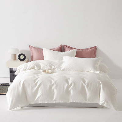 Verander uw bed in een luxe verblijf met katoenen satine zijde touch beddengoed sets