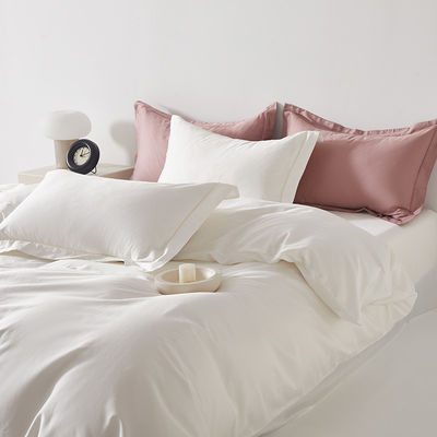 Verander uw bed in een luxe verblijf met katoenen satine zijde touch beddengoed sets