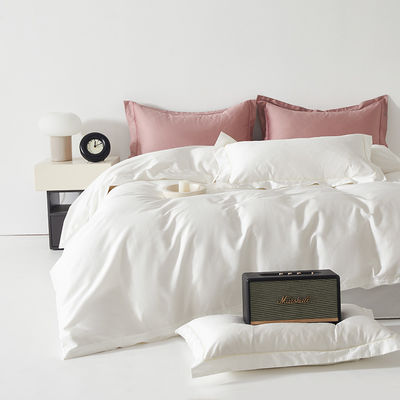 Verander uw bed in een luxe verblijf met katoenen satine zijde touch beddengoed sets