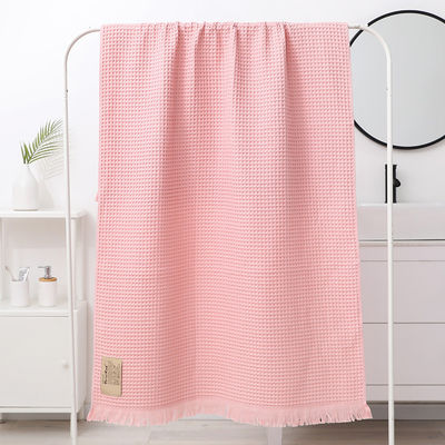 Hotel zachte veelkleurige Tassel baddoek sjaal 90*180 met antimicrobiële en katoen
