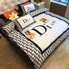 Klasse A 3D gedrukt king size beddengoed set luxe dekbed 133x72 stofdichtheid