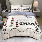Klasse A 3D gedrukt king size beddengoed set luxe dekbed 133x72 stofdichtheid