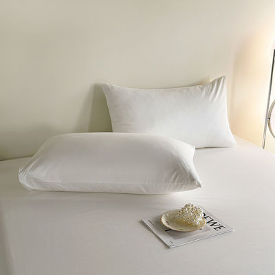 Klasse A 100% katoen wit king size beddengoed Set Plaid Flat Sheet Voor Bed Bed Sheet Set