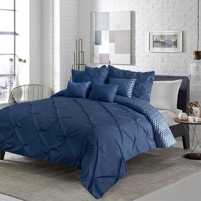 Microfiber Stof Dichtheid Comforter beddengoed Set 4 Pieces King Size Luxe Bedden