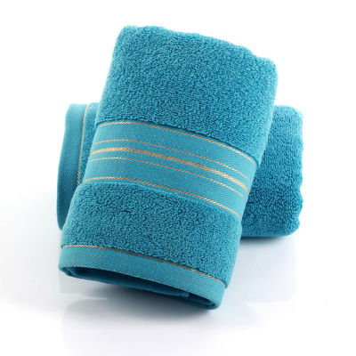 Gestript patroon 100% katoen Verdikte absorberende handdoeken Zachte huidvriendelijke snelle drooging