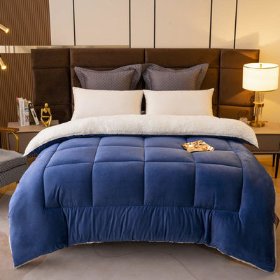 Lichte roze Oeko-Tex Comforter Twin Bed Set geschikt voor alle seizoenen