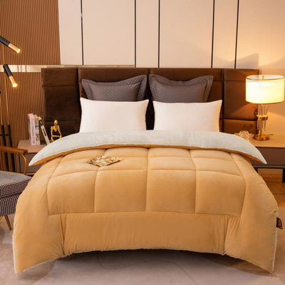 Lichte roze Oeko-Tex Comforter Twin Bed Set geschikt voor alle seizoenen