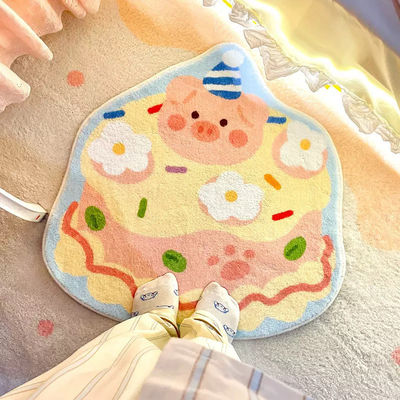 Gepersonaliseerde logo tapijten tekenfilm kindertapet kind gebed roze kamer decoratie kinderen tapijt kleine tapijten voor slaapkamer