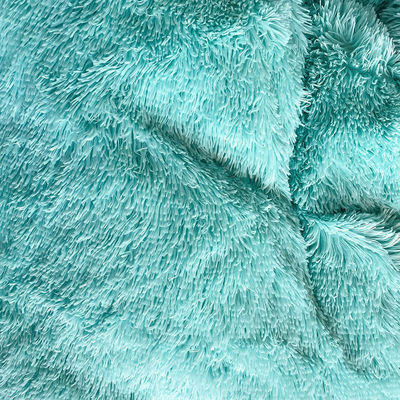 Hot Blue Luxury Shaggy Flanell Mink Velvet Bedden Set voor alle groepen in de herfst-winter