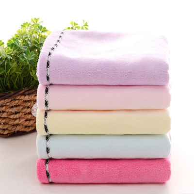 Home Custom Logo Haar handdoek Microfiber Snel droog haar droog handdoek Wrap Turban