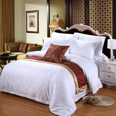 Reactie binnen 24 uur 4pcs Satin Stitch Dekbed Set voor King Size Double Bed