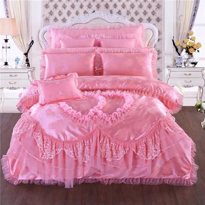 Moderne stijl 100% biologisch katoenen dekbed Home Sheet Sets Comforter Bed Sheet 8pcs Set Bed Cover PVC Bag