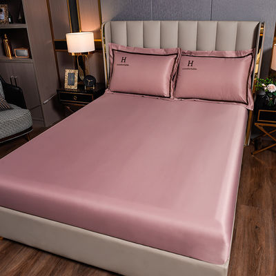Custom geborduurde polyester zijde bedden Set voor einde Luxe slaapkamer in moderne stijl