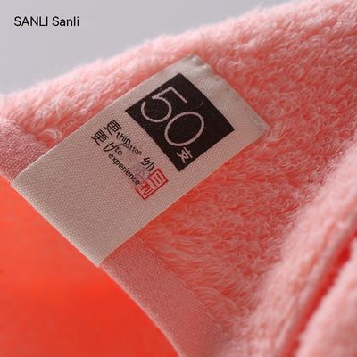 100% katoenen badhanddoek voor alle leeftijden van Sanli Towel.