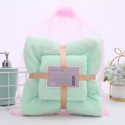 Nieuwheid Patroon Microfiber Handdoek Set Snelle drooging en vaste kleur voor snelle absorptie