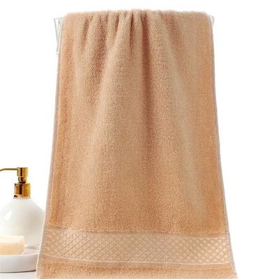 Jacquard 100% katoen gezichtswas handdoek Solid kleur zachte handdoek Populaire selectie