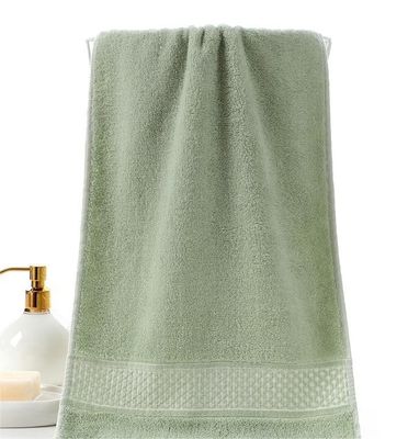 Jacquard 100% katoen gezichtswas handdoek Solid kleur zachte handdoek Populaire selectie