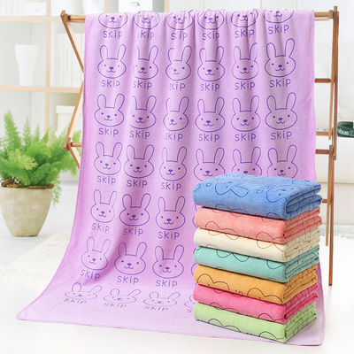 Verdikte Microfiber-gezichthanddoek met een schattig konijnkopontwerp voor zachte aanraking
