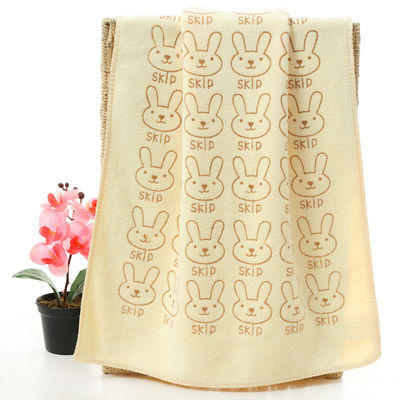 Verdikte Microfiber-gezichthanddoek met een schattig konijnkopontwerp voor zachte aanraking