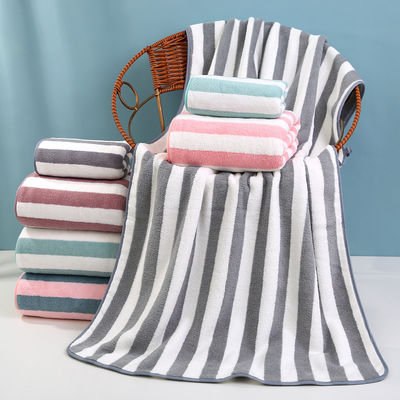 Verdikte Coral Velvet Beach Handdoek 32*32cm/ 35*75cm/ 70*140cm/ Op maat voor Hotelgasten