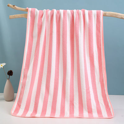 Verdikte Coral Velvet Beach Handdoek 32*32cm/ 35*75cm/ 70*140cm/ Op maat voor Hotelgasten