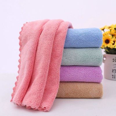 300 GSM Coral Fleece Face Bath Towel Set voor Home Hotel Spa van OEM fabrikanten
