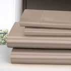 Gepersonaliseerde Satine lakens Bedden Set Twin Size 2 PCS Platte lakens met geweven ontwerp