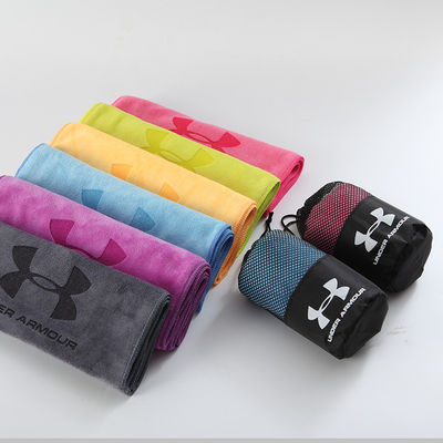 30*110cm Custom Logo Gym Handdoek gemaakt van Microfiber Zweet Absorberend en Sneldrogen