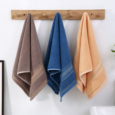Zachte en absorberende donkere gouden zijde handdoek ideaal voor thuis snel droog bad hoofddoek