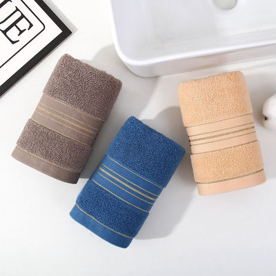 Zachte en absorberende donkere gouden zijde handdoek ideaal voor thuis snel droog bad hoofddoek