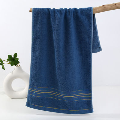 Zachte en absorberende donkere gouden zijde handdoek ideaal voor thuis snel droog bad hoofddoek
