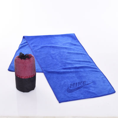 30*110cm Custom Logo Gym Handdoek gemaakt van Microfiber Zweet Absorberend en Sneldrogen