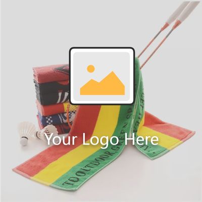 30*110cm Custom Logo Gym Handdoek gemaakt van Microfiber Zweet Absorberend en Sneldrogen