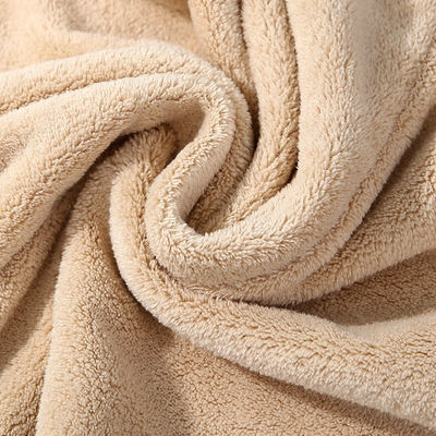Verdikte koraal fluweel droog haar kap voor vrouwen 25*63cm 50g Super absorberend en snel droogend