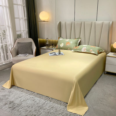 Luxe prinses gewassen zijde beddengoed set 4 stuks gevuld met zachte en ademend beddengoed