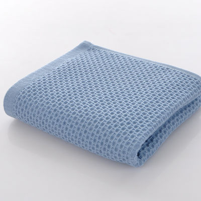 Puur katoenen honingraat Keuken vierkant handdoek set met haak Wafel vierkant handdoek garantie