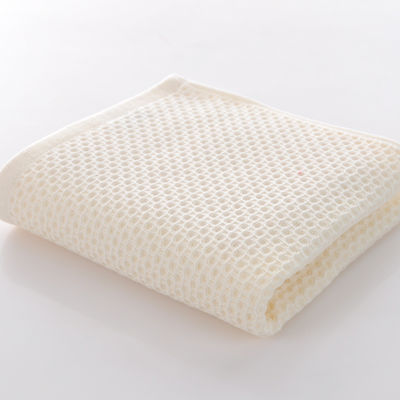 Puur katoenen honingraat Keuken vierkant handdoek set met haak Wafel vierkant handdoek garantie